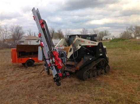 tei skid steer drill|skid steer attachments.